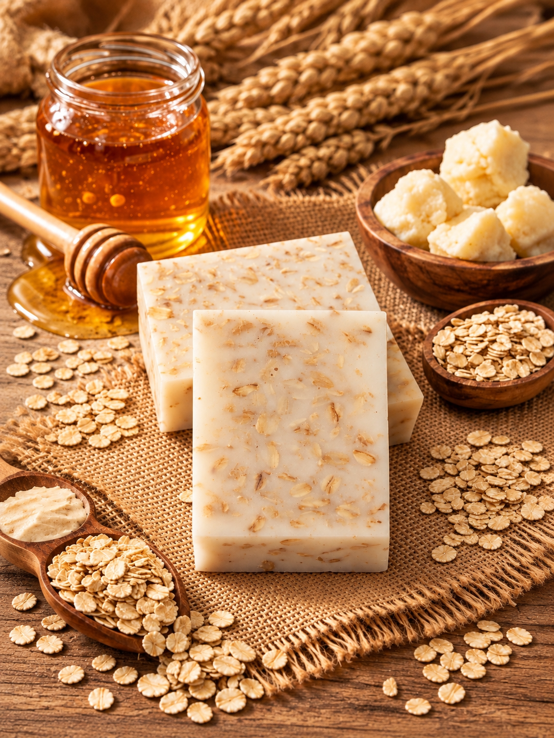Honey Oat Comfort Bar | Oatmeal & Honey Soap